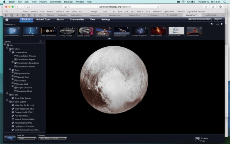 WorldWide Telescope Application Now Universally Accessible Via Web Browser