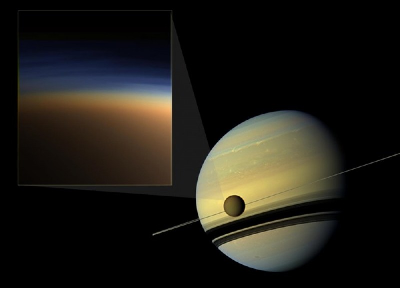 How did Titan get its haze?