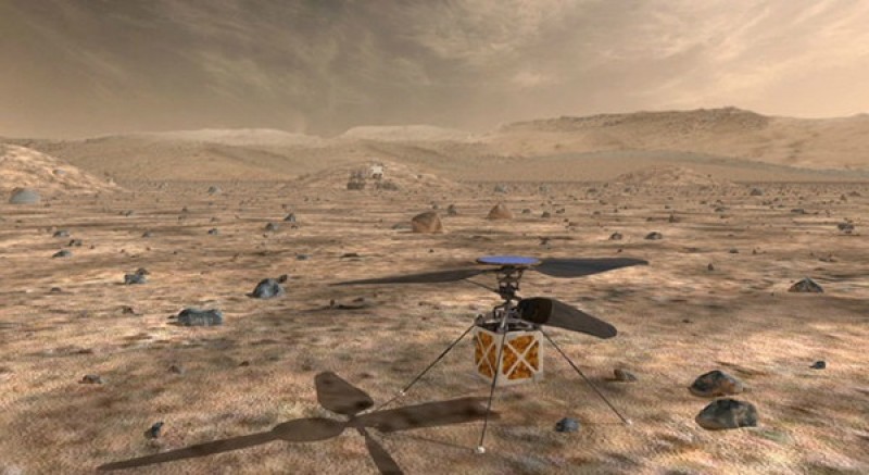 NASA is sending a helicopter to Mars