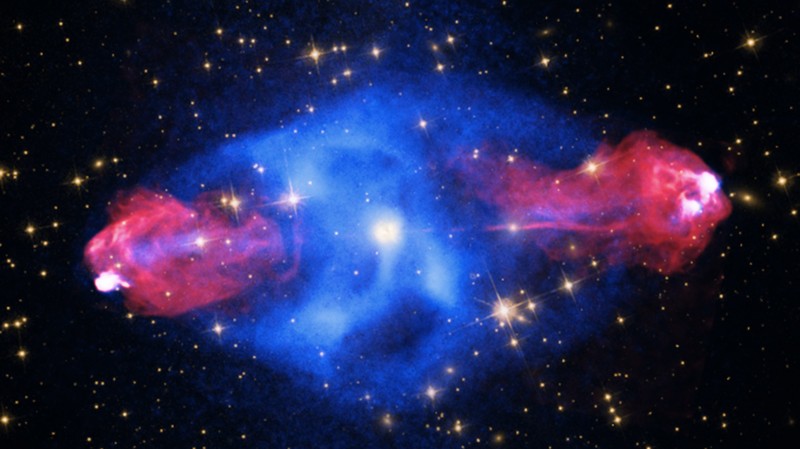ASTRONOMERS SPOT A MASSIVE DOUGHNUT OF MATERIAL AROUND QUASAR CYGNUS A’S SUPERMASSIVE BLACK HOLE