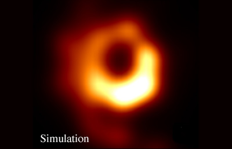 How scientists think the first picture of a black hole may look