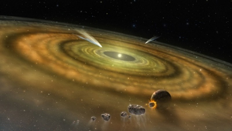 TESS spots its first exocomet around one of the sky's brightest stars