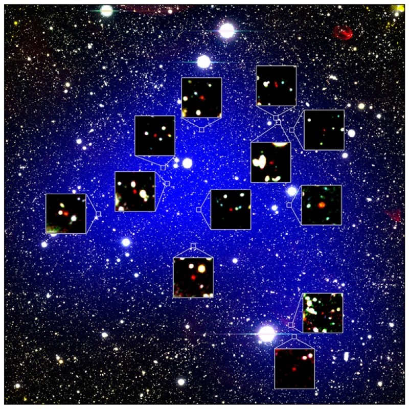 The oldest discovered cluster of galaxies is revealing the early universe