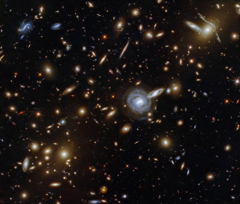 Hubble Gazes at a Galactic Menagerie
