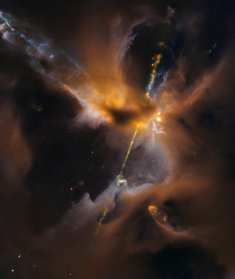 Image of the Day: The Force Awakens in a Newborn Star