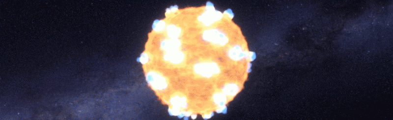 Caught For The First Time: The Early Flash Of An Exploding Star
