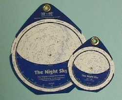 David Chandler &amp; Co. The Night Sky Planisphere - Small 30°N-40°N