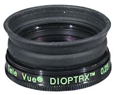 TeleVue Dioptrx Astigmatism Correcting Lens Assembly - 0.25 Diopter