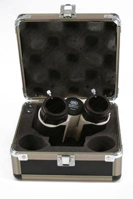 Baader MaxBright® II Binoviewer with adapters to T-2 and Zeiss micro-bayonet in a padded carrying case, Viewer Only