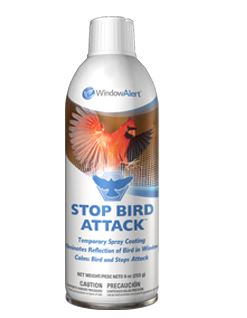 Window Alert Stop Bird Attack