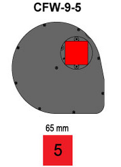 FLI 5-Position CFW for 65mm Square Filters