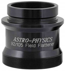 Astro-Physics Field Flattener for 92mm Stowaway and Traveler, Machined Covers. Requires 2.5