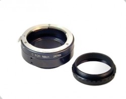 SBIG CLA-STF-NIKON-LARGE STF Large Chip Lens Adapter (without filter wheel)