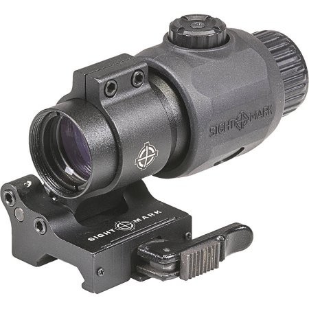 Sightmark XT-3 Tactical Magnifier with LQD Flip Mount