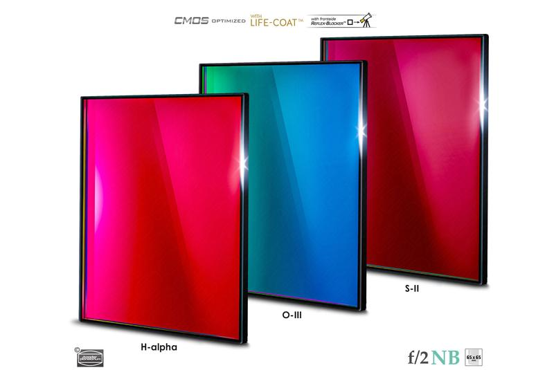 Baader 6.5nm f/2 Highspeed Filters – CMOS-optimized (H-alpha, O-III, S-11)