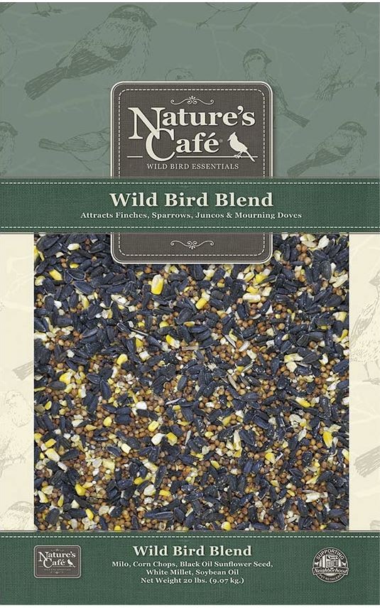 Animal Supply Company &quot;Nature's Cafe&quot; Wild Bird Blend (20 lb)