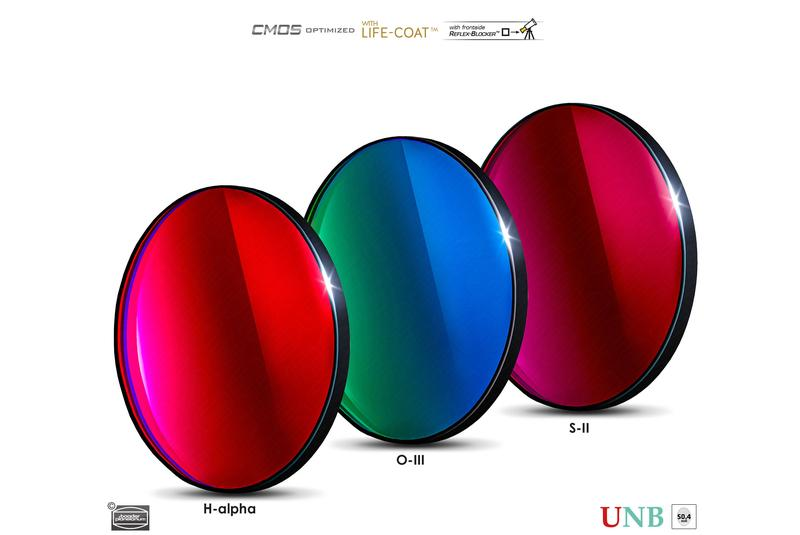 Baader 3.5nm / 4nm Ultra-Narrowband Filters – CMOS-optimized (H-alpha, O-III, S-11)