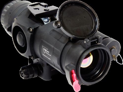 Trijicon Electro Optics REAP-IR 35mm Thermal Weapon Sight w/8x E-Zoom, Commercial Packaging w/Case &amp; Mount, Black IRMS-35