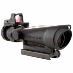 Trijicon 3.5x35mm ACOG Dual Illuminated Scope - Red Chevron .223 Ballistic Reticle 3.25 MOA