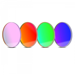 50 mm Round Optical Filters (LRGB Package)