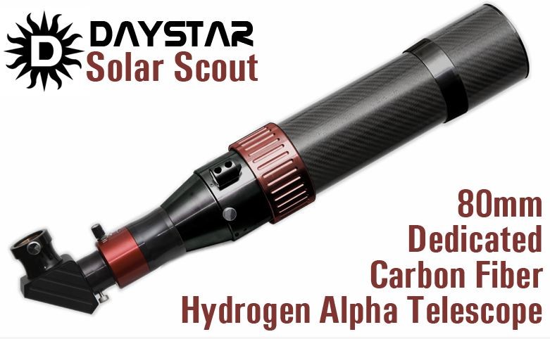 Daystar Filters 80MM Dedicated Hydrogen Alpha Telescope