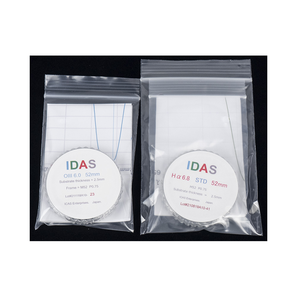 IDAS H-alpha 6.8nm &amp;amp; OIII 6.0nm Filter Set STD 52mm mounted