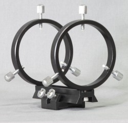 Stellarvue 50 - 60 MM FINDER RINGS - MOUNTS TO SV CLAMSHELLS, FLAT OR CURVED SURFACE - R050AT