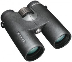 New Bushnell Elite E2 10x42 Roof Prism ED Glass Water Repellent Binoculars, Black 620142