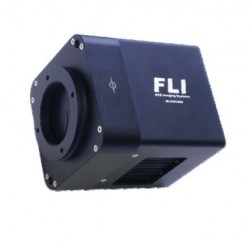 FLI - Microline CCD 47-10-1-371 Back Illuminated Broadband with 25 mm high-speed Shutter and Copper Heatsink