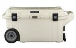 Pelican Cooler 80 Qt White With Wheels