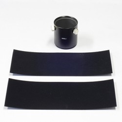 Borg Black Velvet Resin Sheet – 2 sheets of 130mm x 240mm