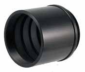 Astro-Physics Thread-on Focuser Extension, Threads into 2.7&quot; Focuser and Accessories, use for precise spacing - 2.5&quot; (63.5 mm) long