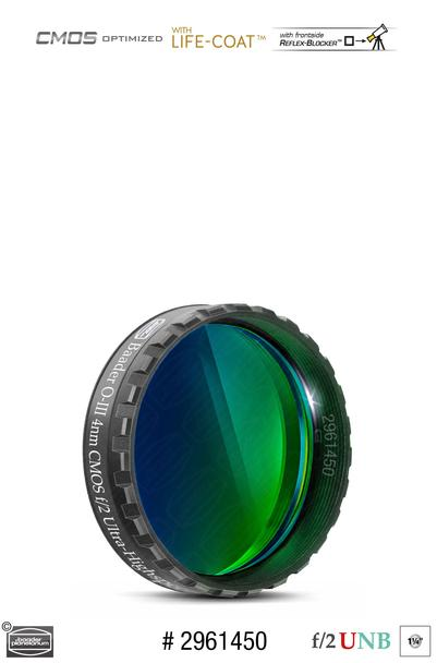 Baader 3.5 / 4nm f/2 Ultra-Highspeed Filters – CMOS-optimized (H-alpha / O-III / S-II)