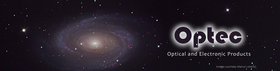 Optec Astronomy Header Image